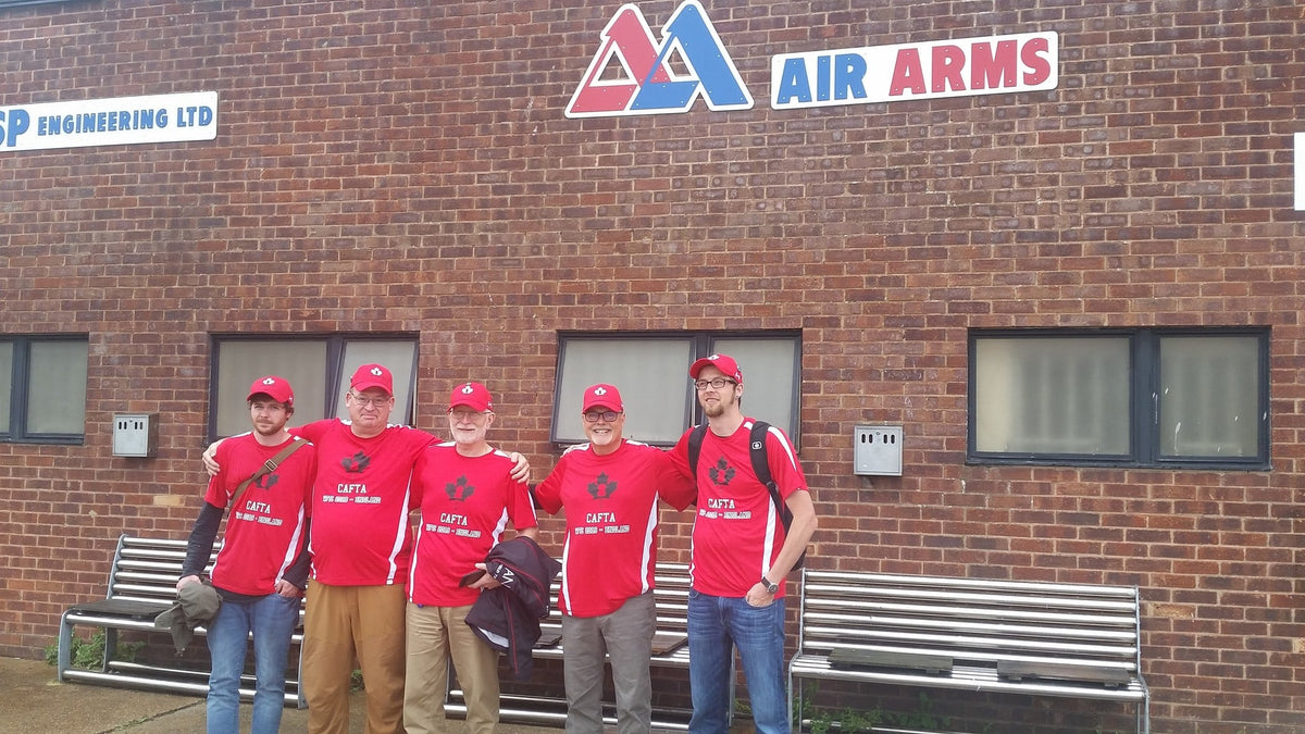 Team Canada @ World Field Target Championships 2019 - England