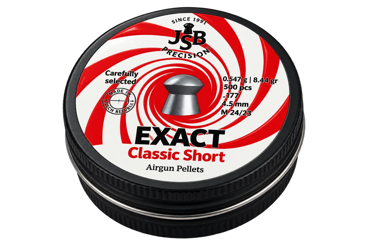 Exact Classic Short .177 Cal - 4.52mm - 8.44gr - 500ct