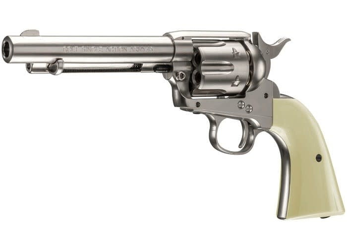 Colt Peacemaker SAA BB Revolver BB - Nickel Finish