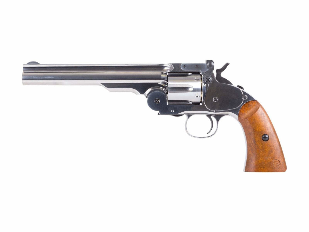 Barra Schofield No.3 BB Revolver - Nickel Finish