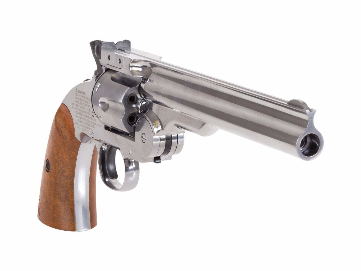 Barra Schofield No.3 BB Revolver - Nickel Finish