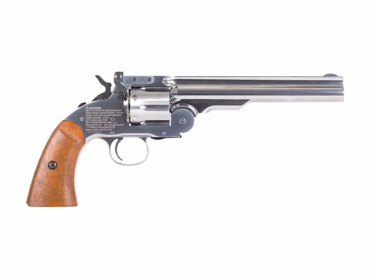 Barra Schofield No.3 BB Revolver - Nickel Finish