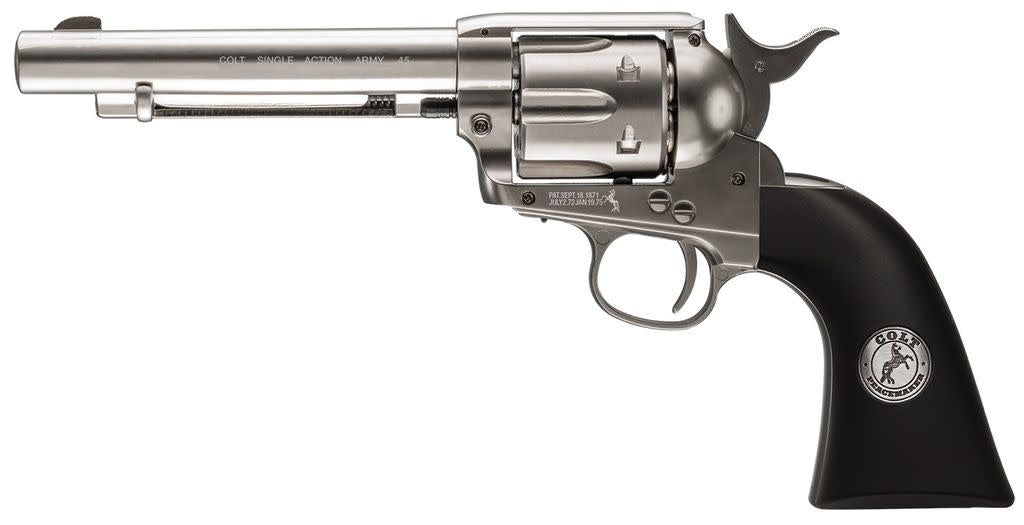 Colt Peacemaker SAA Nickel - Pellet Version .177 Cal