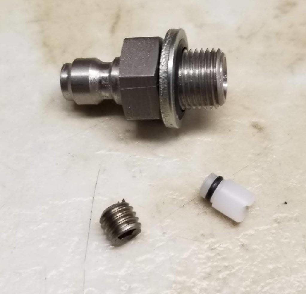 1/8" BSP Male Quick-Disconnect Fill Valve