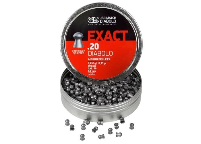 JSB Match Diabolo Exact .20 Cal, 13.73gr