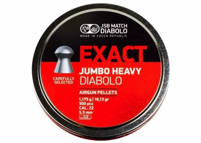 Exact Jumbo Heavy .22 Cal, 18.13gr - 500ct
