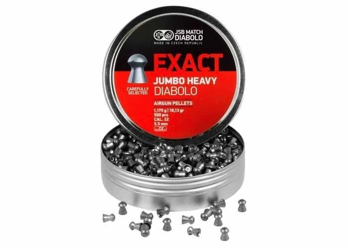 Exact Jumbo Heavy .22 Cal, 18.13gr - 500ct