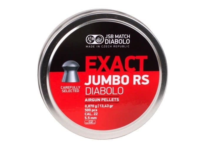 JSB Match Diabolo Exact Jumbo RS .22 Cal, 13.43gr