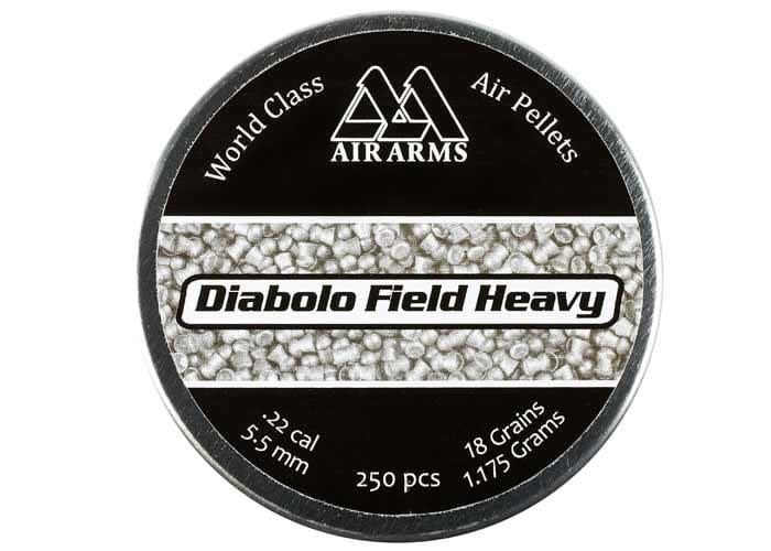 Diabolo Field Heavy .22 Cal, 18gr - 250ct