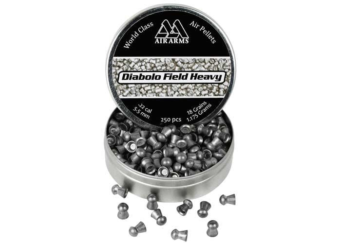 Diabolo Field Heavy .22 Cal, 18gr - 250ct