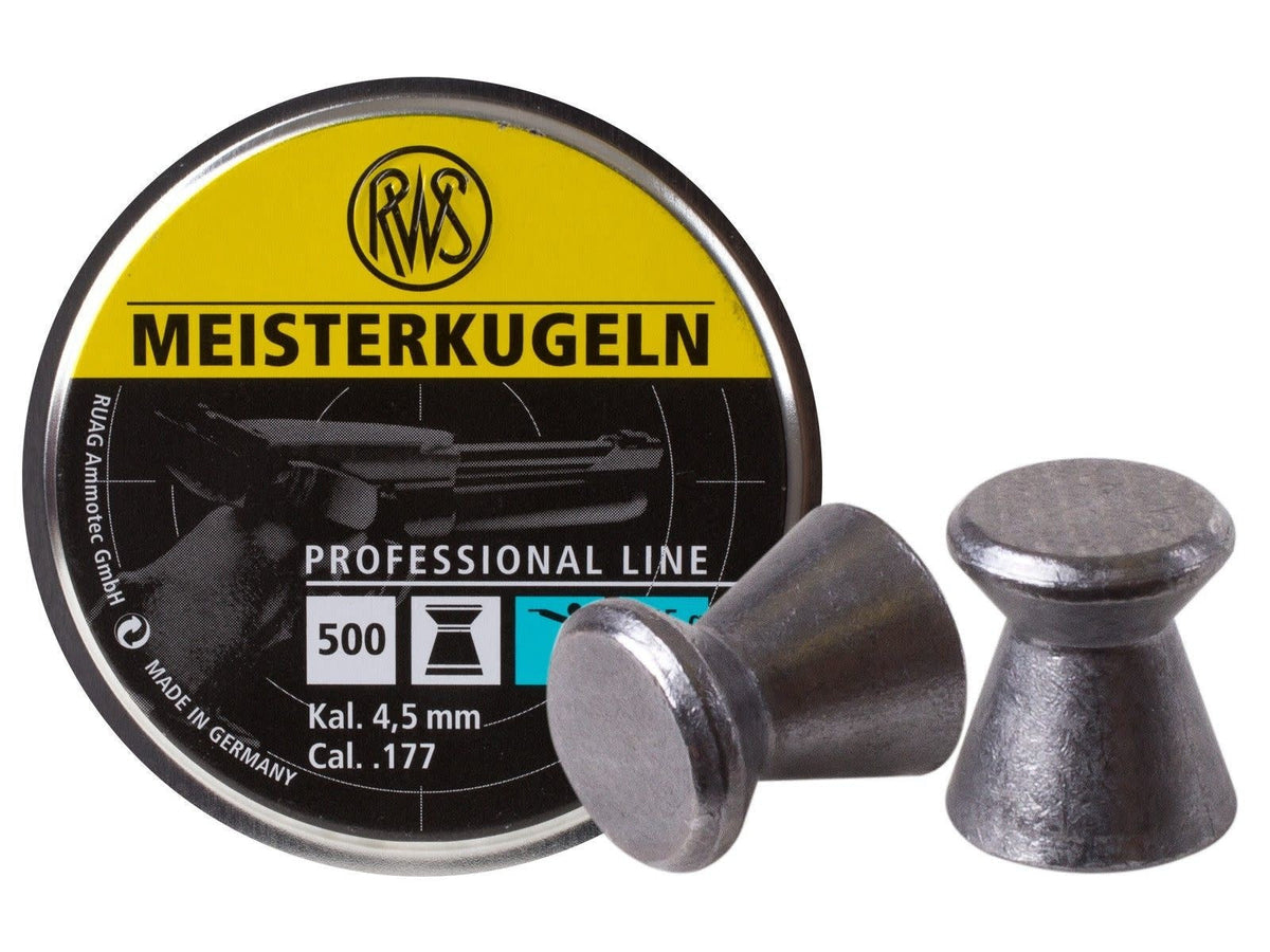 RWS Meisterkugeln Pistol Line .177 Cal, 7.0gr