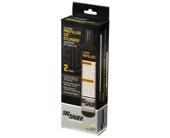 Sig Sauer 90g CO2 Cylinders 2-Pack