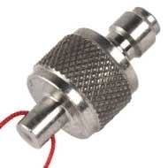 Stainless Steel Male Test/Dust Plug