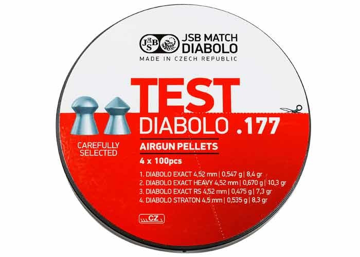 JSB Match Diabolo Test Sampler .177 Cal