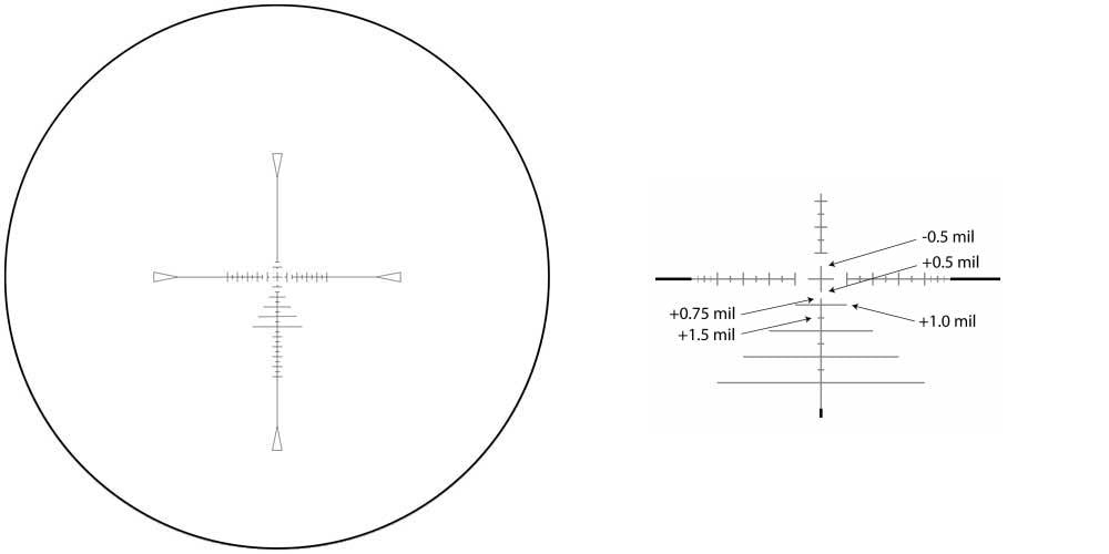 MTC Viper Connect 3-12x32 SCB Reticle