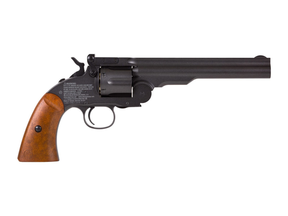 Barra Schofield No.3 BB Revolver - Black