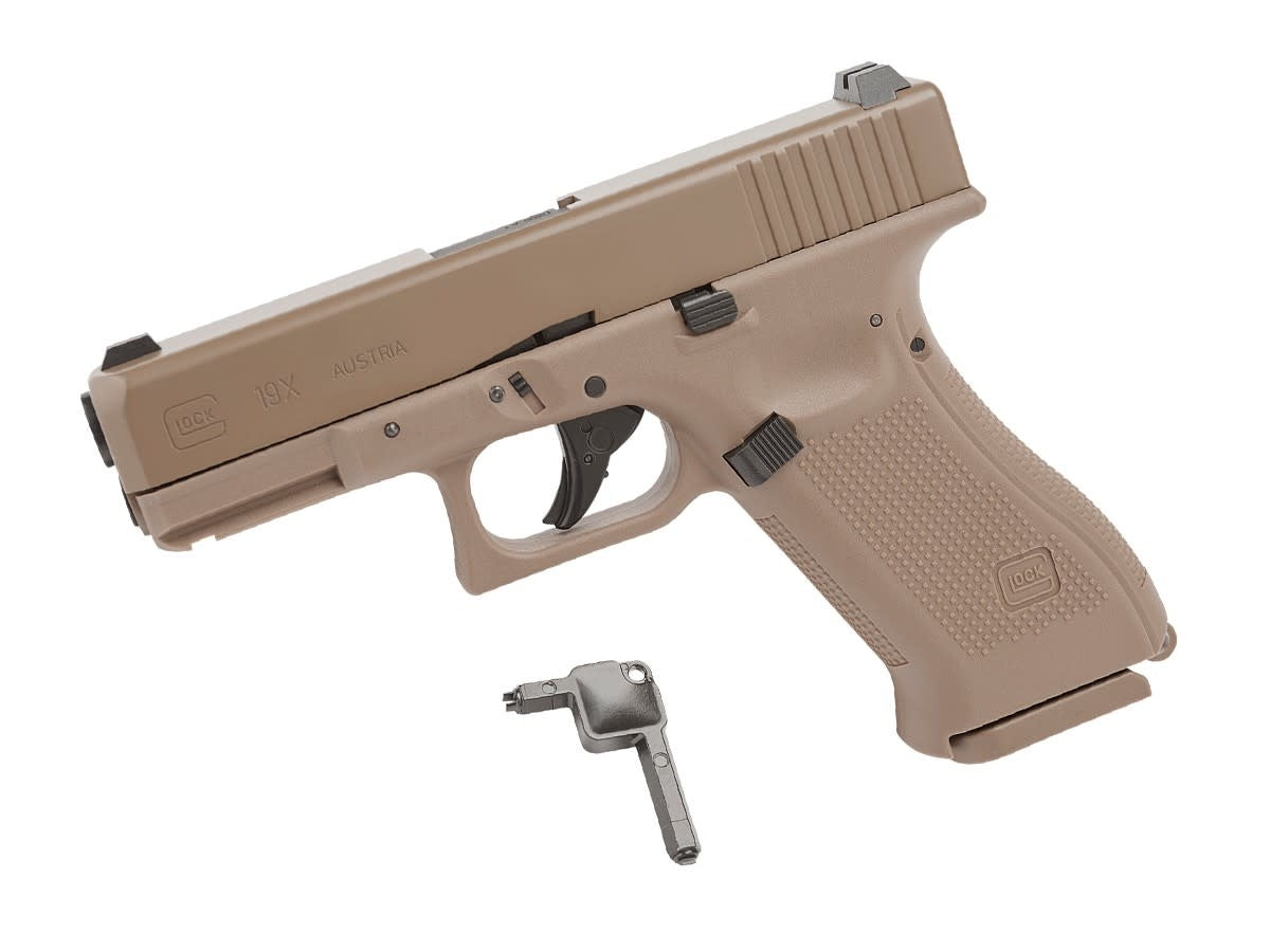 Glock 19X CO2 Blowback - Tan