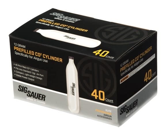 Sig Sauer 12g CO2 - 40ct