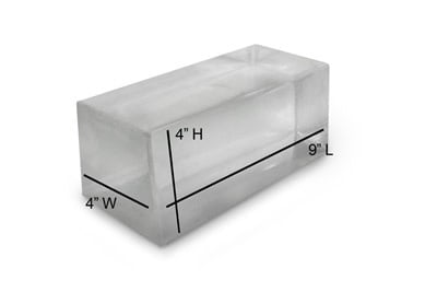 Clear Ballistics 10% Air Rifle Block (9x4x4)