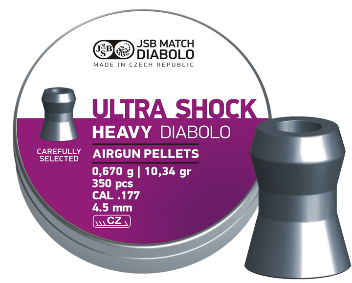 JSB Ultra Shock .177 Cal, 10.34gr