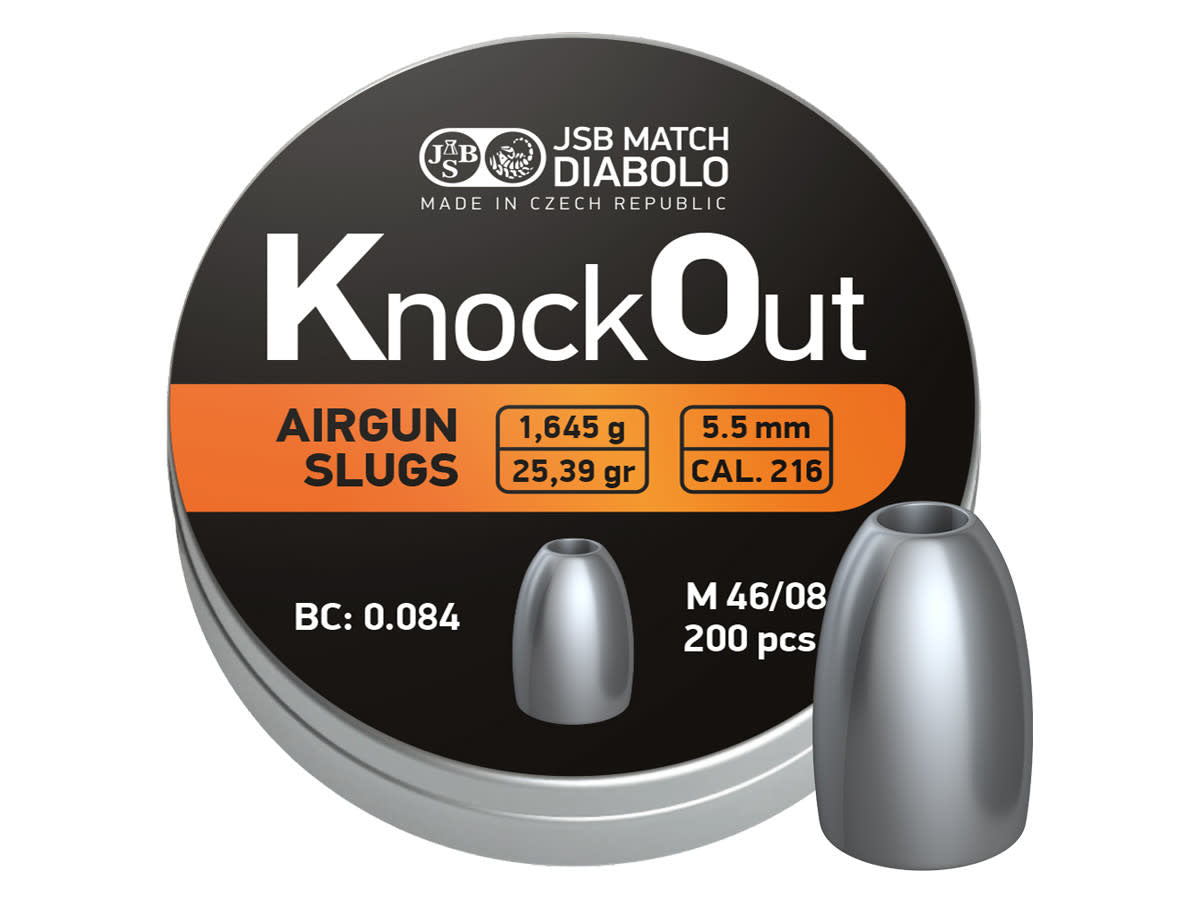 JSB KO Slugs 25.39gr - 200ct