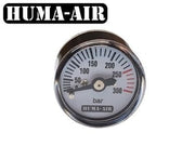 25mm Round Pressure Gauge - 250 BAR