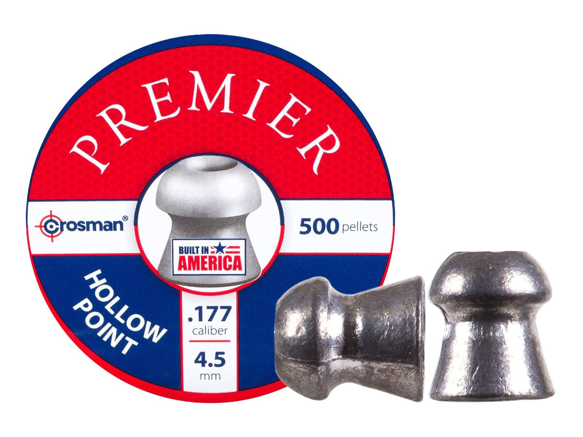 Crosman Premier Hollowpoint .177 Cal, 7.9gr - 500ct