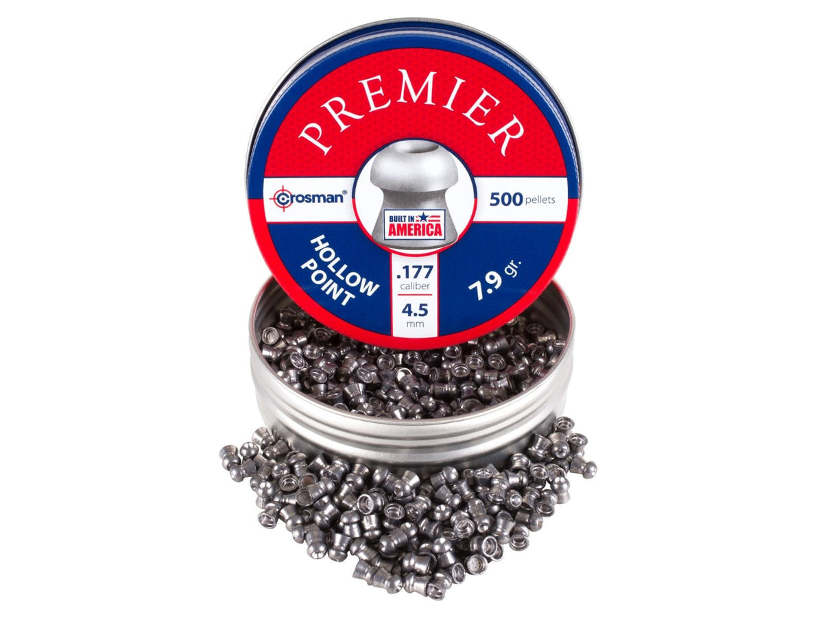 Crosman Premier Hollowpoint .177 Cal, 7.9gr - 500ct