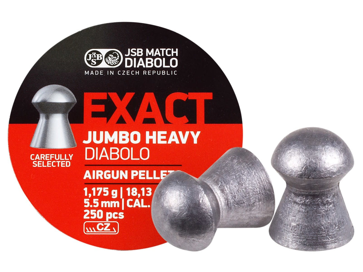 JSB Jumbo Heavy .22 Cal, 18.13gr - 250ct
