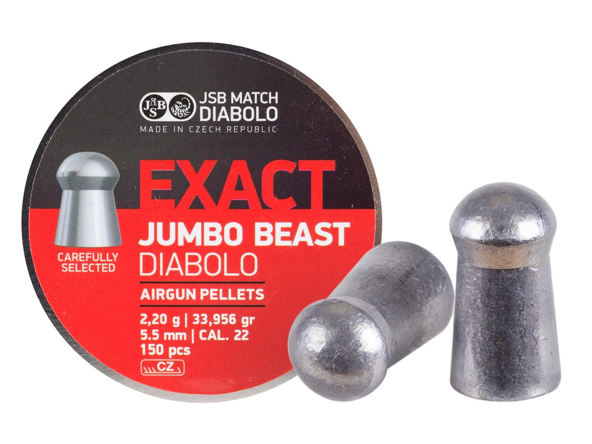 JSB  Beast Jumbo .22 Cal, 33.956gr - 150ct