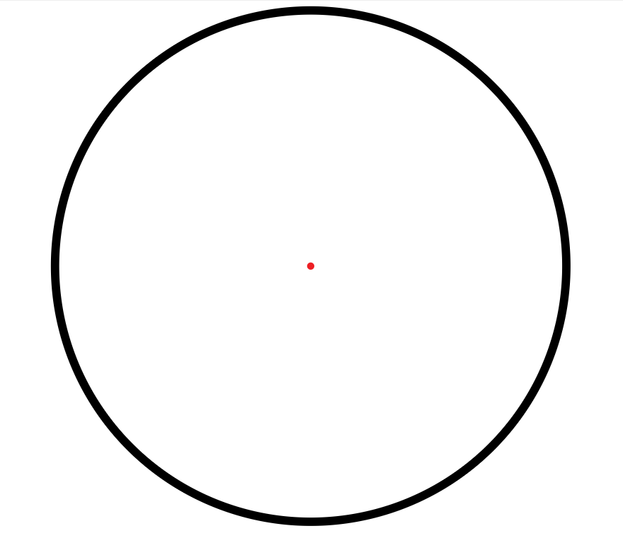 Micro Reflex Red Dot 1x 30 MOA - Weaver/Picatinny