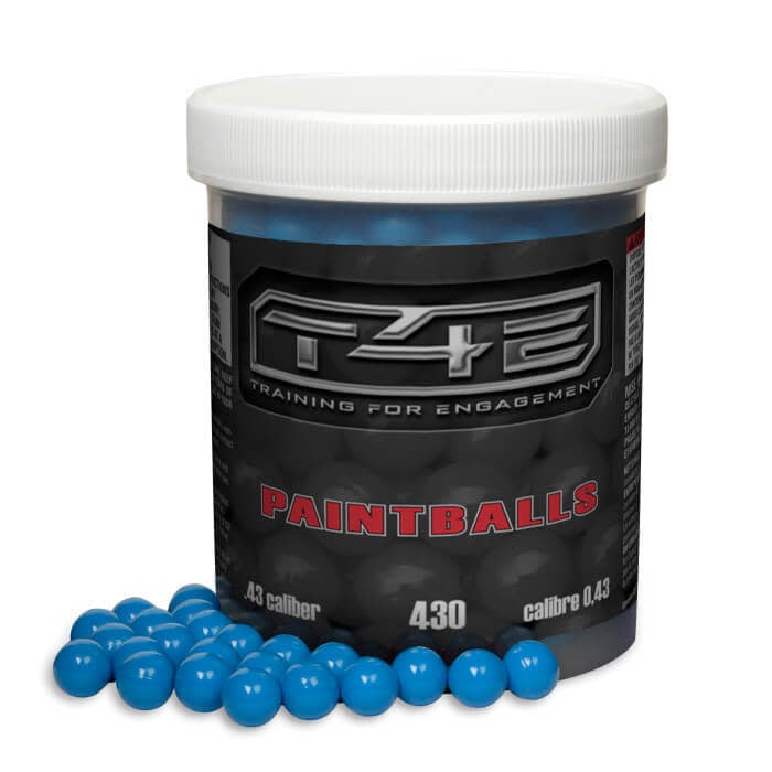T4E Paintballs .43 Cal - Blue - 430ct