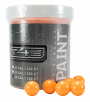 T4E Paintballs - .68 Cal - Orange - 100ct