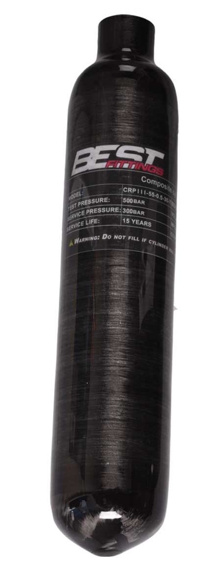 300BAR Carbon Fibre Buddy Bottles – BARE No Valve