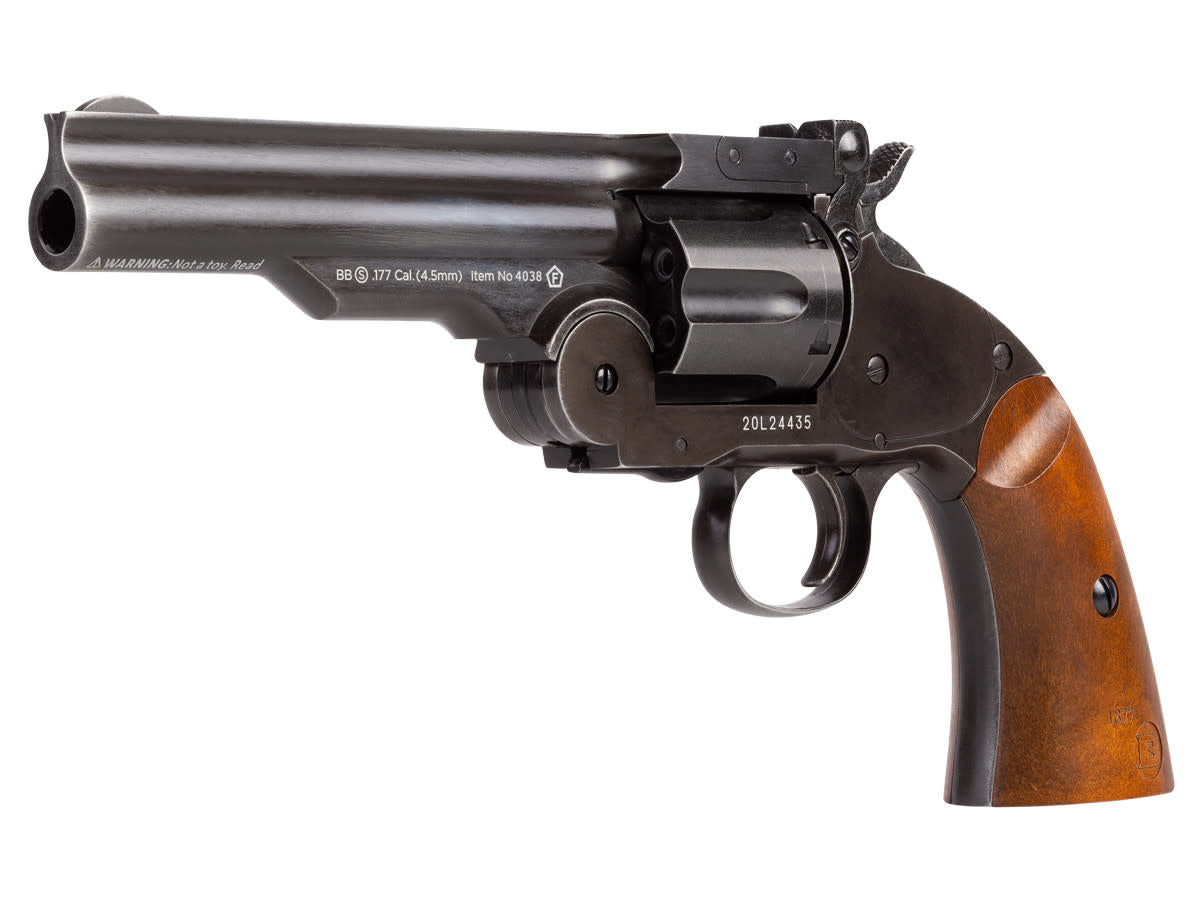 No. 3 Aged CO2 BB Revolver - 5" Barrel