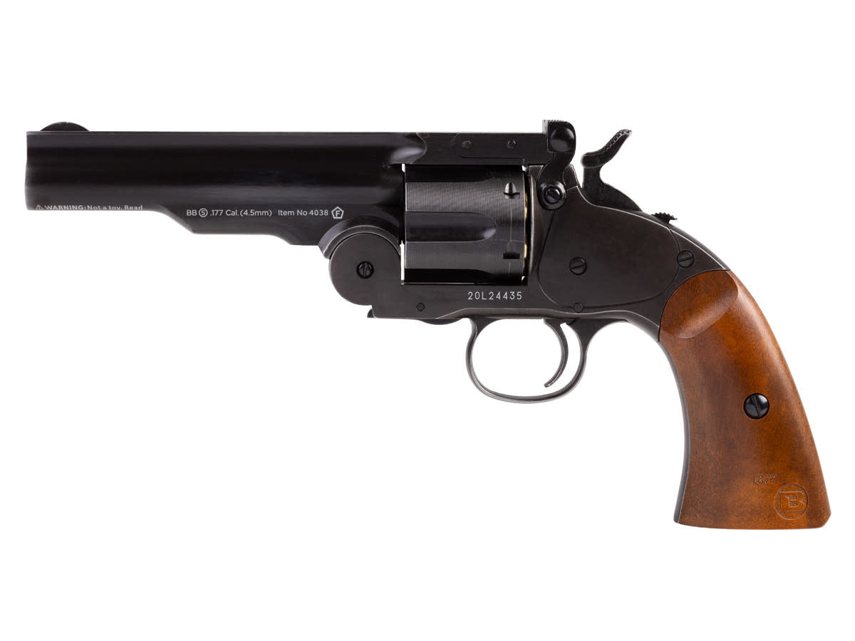 No. 3 Aged CO2 BB Revolver - 5" Barrel