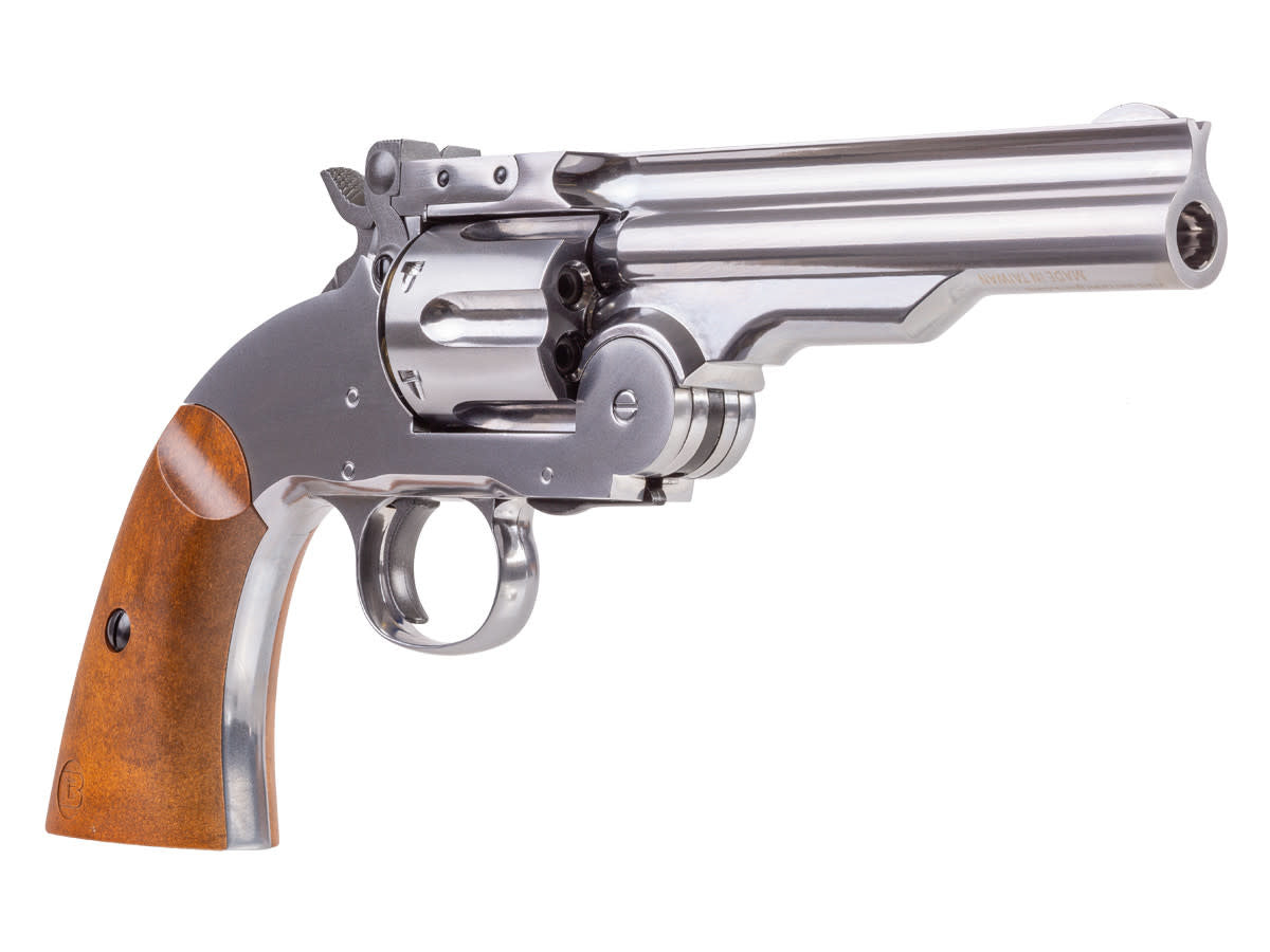 Schofield No. 3 BB Revolver - 5" Barrel - Chrome