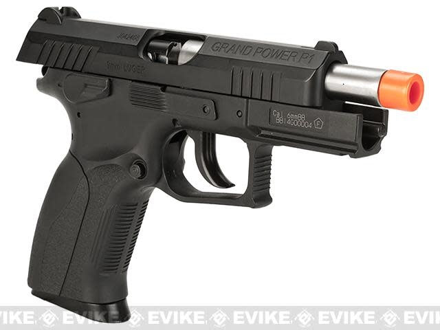 Grand Power Full Metal High Power P1 MK7 CO2 Blowback Airsoft GBB Pistol