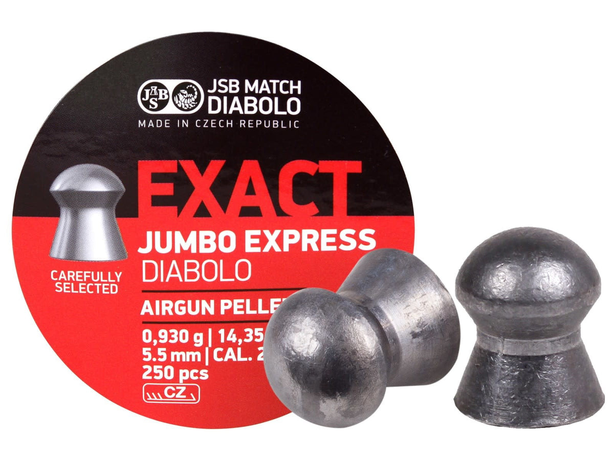JSB Exact Jumbo Express .22 Cal - 14.35gr - 250ct