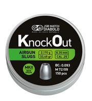 JSB KO Slugs MKII - .250 - 33.49gr