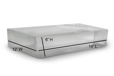 Clear Ballistics 10% Archery Bow Block (14x12x6)