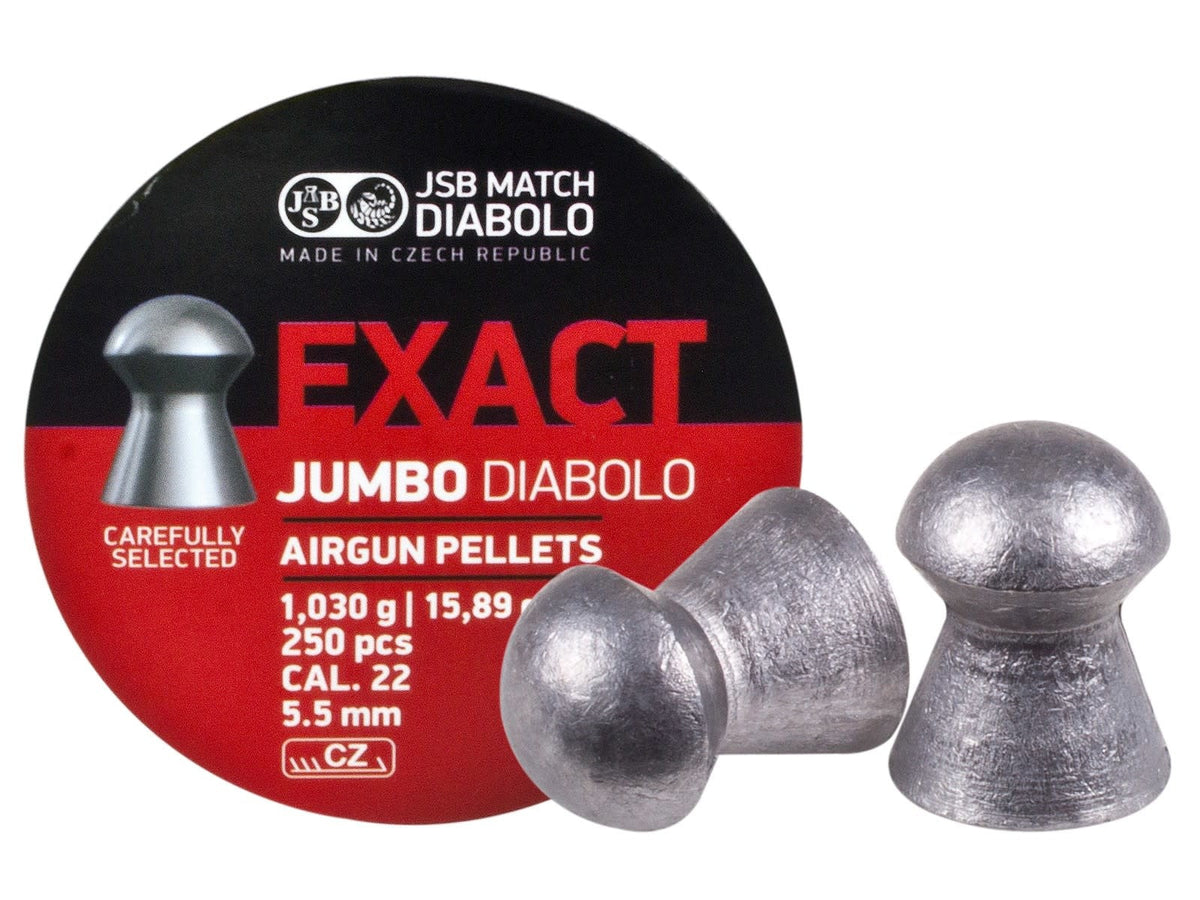JSB Exact .22 Cal 15.89gr - 5.51mm - 250ct