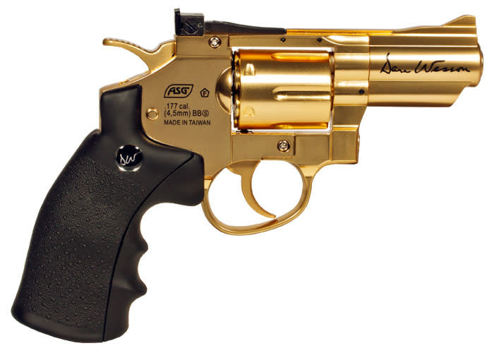 2.5" Gold BB Revolver