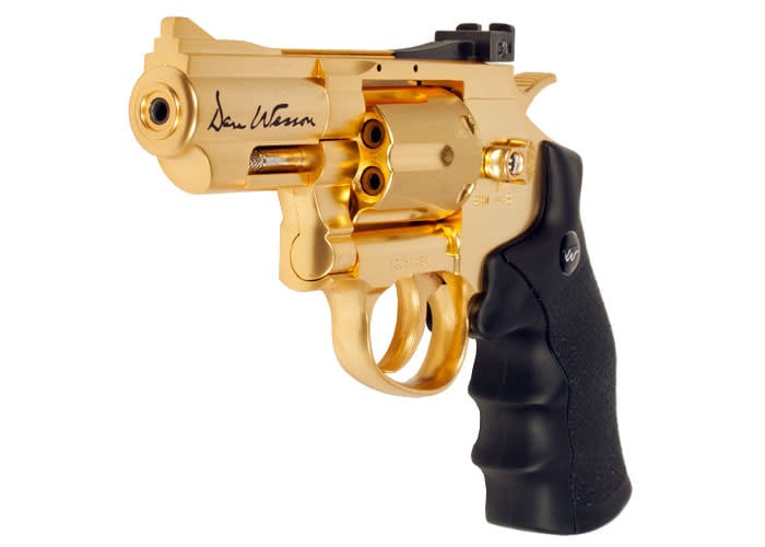 2.5" Gold BB Revolver