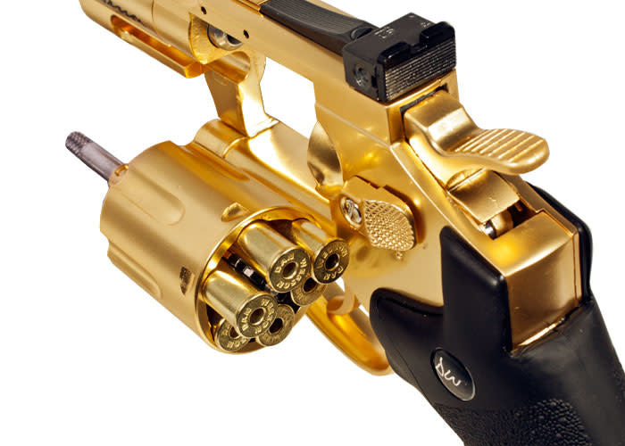 2.5" Gold BB Revolver