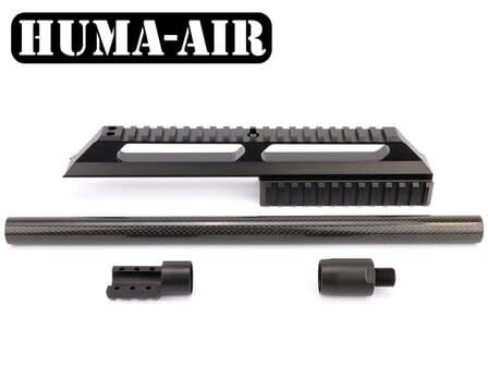 Extended Scope Rail w/Barrel Stiffener & Tensioner Kit - 700mm