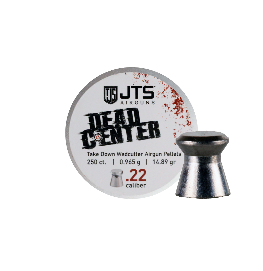 Dead Center Precision Pellets .22 Cal Wadcutter - 14.89gr - 250ct