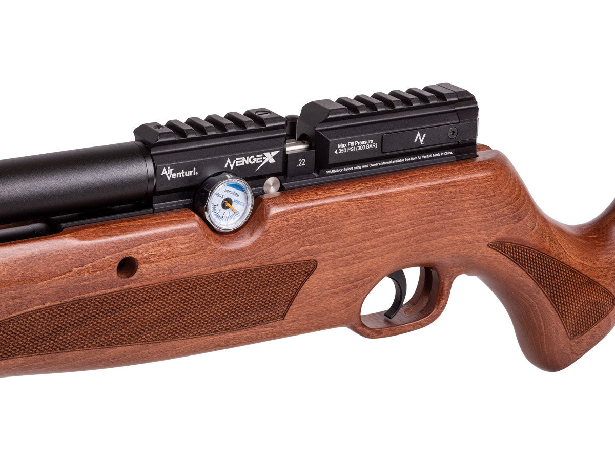 Avenge-X Classic Wood Stock .25 Cal