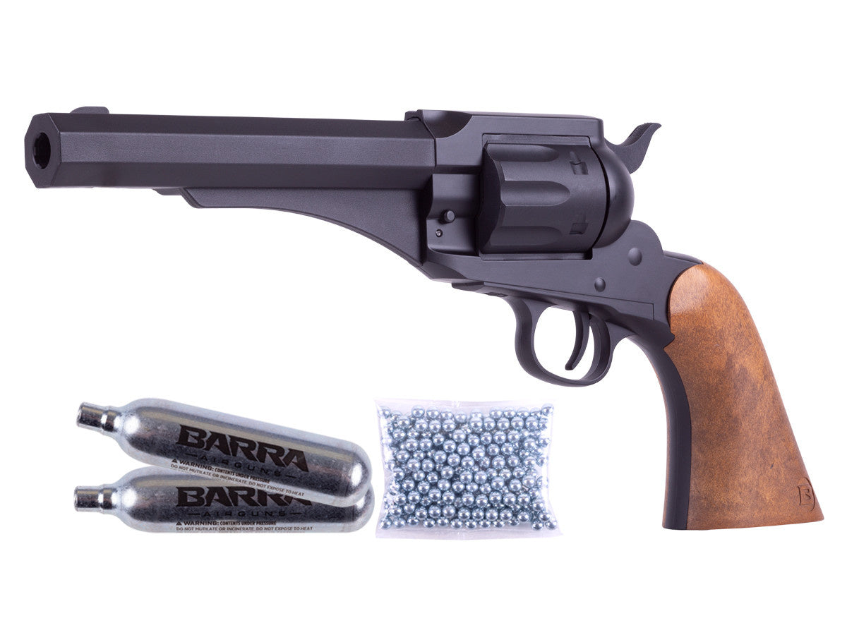 1858 CO2 BB Revolver Kit - Black