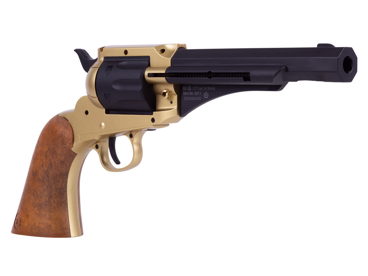 1858 CO2 BB Revolver Kit - Gold